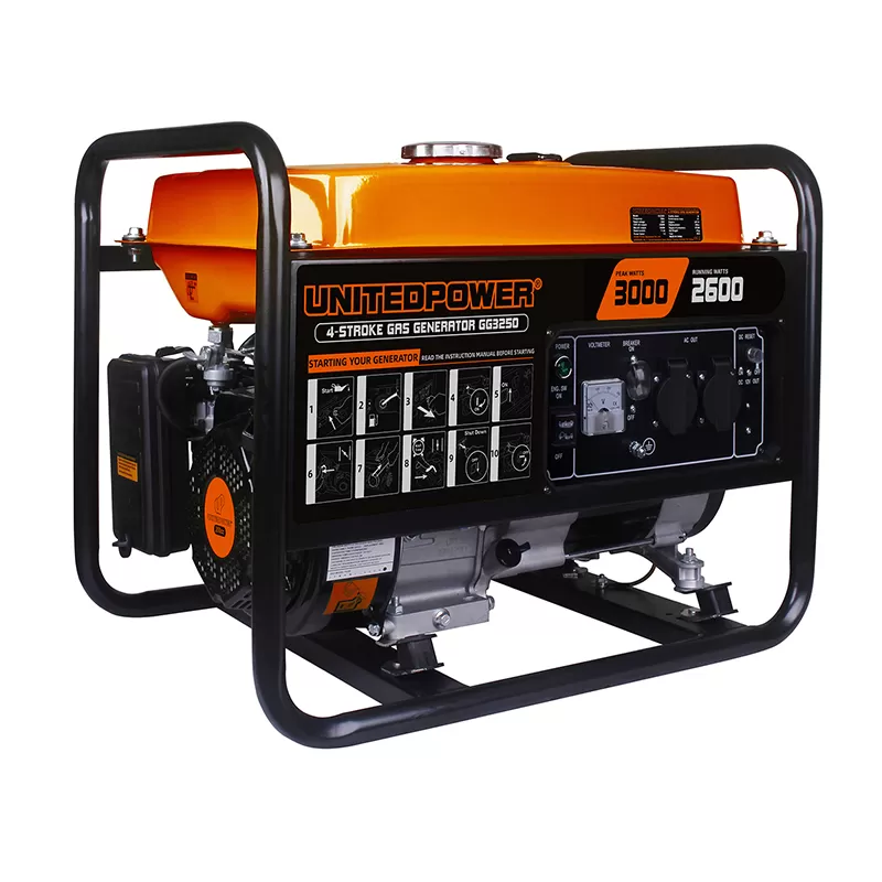 Compact United Power dual fuel generator for flexible on-site power planning